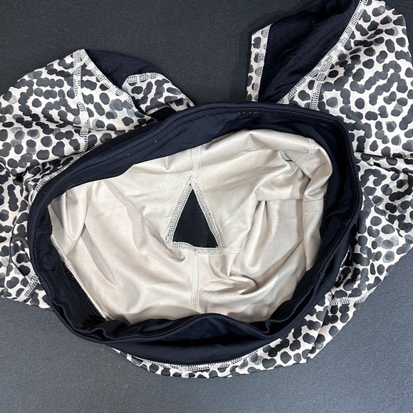 ⭐️Lululemon Pace Rival Crop FullOn Luxtreme in Ace Spot Grain Black/Black [8018] - Picture 4 of 6